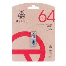 فلش مموری Queen Tech مدل USB2 LINK حافظه 64GB