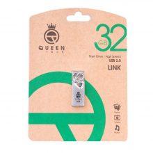 فلش مموری Queen Tech مدل USB2 LINK حافظه 32GB