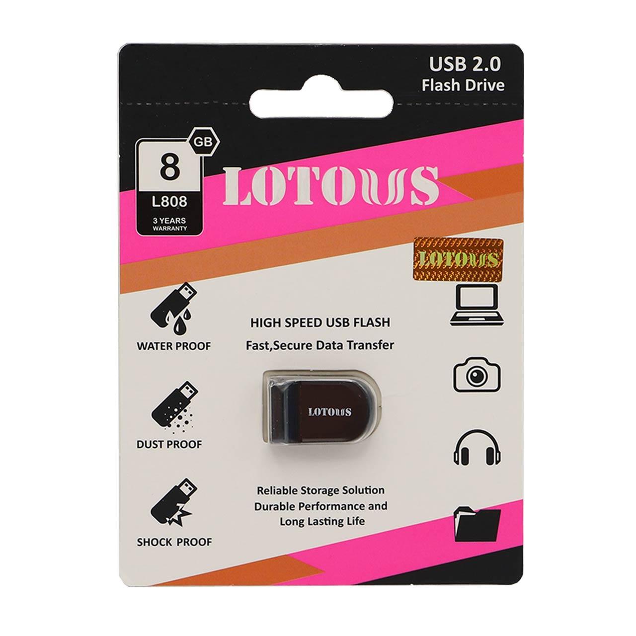 فلش مموری LOTOUS مدل USB2 L808 حافظه 64GB