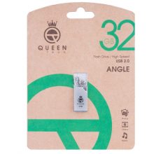 فلش مموری Queen tech مدل ANGLE ظرفیت 32 گیگابایت