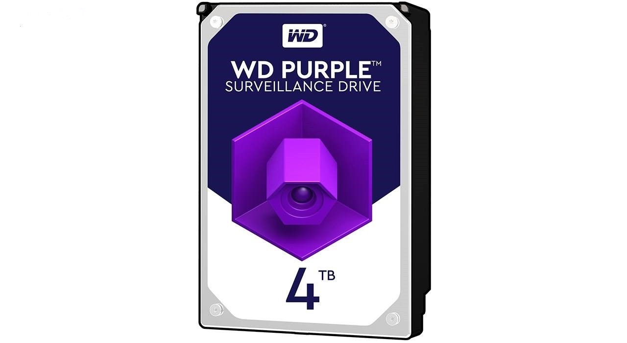 هارددیسک اینترنال WD سری Purple مدل WD40PURZ ظرفیت 4 ترابایت گارانتی شرکتی