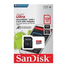 میکرو مموری SanDisk مدل Ultra A1 100MB ظرفیت 128GB