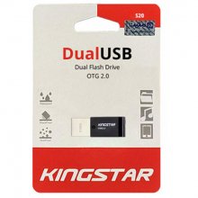 فلش مموری KingStar مدل S20 USB2.0 DUAL  ظرفیت 32 گیگابایت
