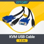 کابل KVM EFFORT مدل KVM USB 1.5