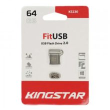 فلش مموری KingStar مدل KS230 USB2.0 FIT ظرفیت 64 گیگابایت