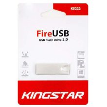 فلش مموری KingStar مدل KS222 USB2.0 FIRE ظرفیت 64 گیگابایت