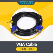 کابل VGA  ایفورت با طول 15متر(5+3)